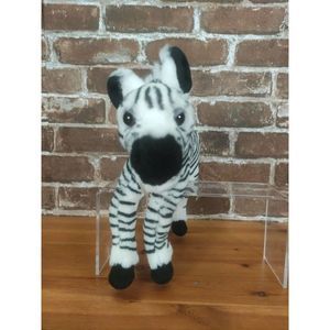 Save Our Space SOS Zebra 2003 Beanbag Plush